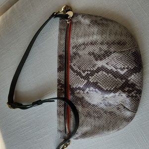 Snake skin fanny pack